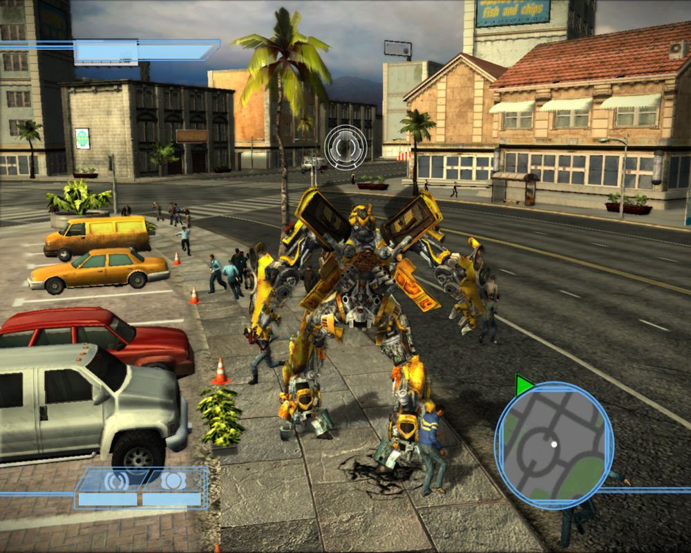 Transformers: The Game screenshot 3 for Playstation 3